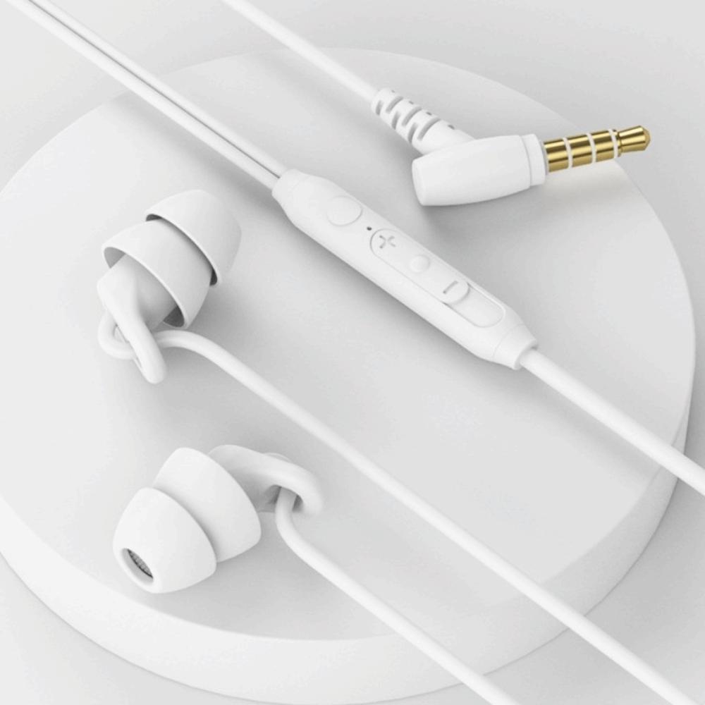 Noise Canceling Earphones in-Line Control in-Ear Earbuds Wired Headphones Wired Use
