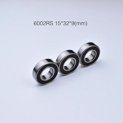 6002RS  Chrome Steel Rubber Sealed  1pcs Bearing 15*32*9(mm)