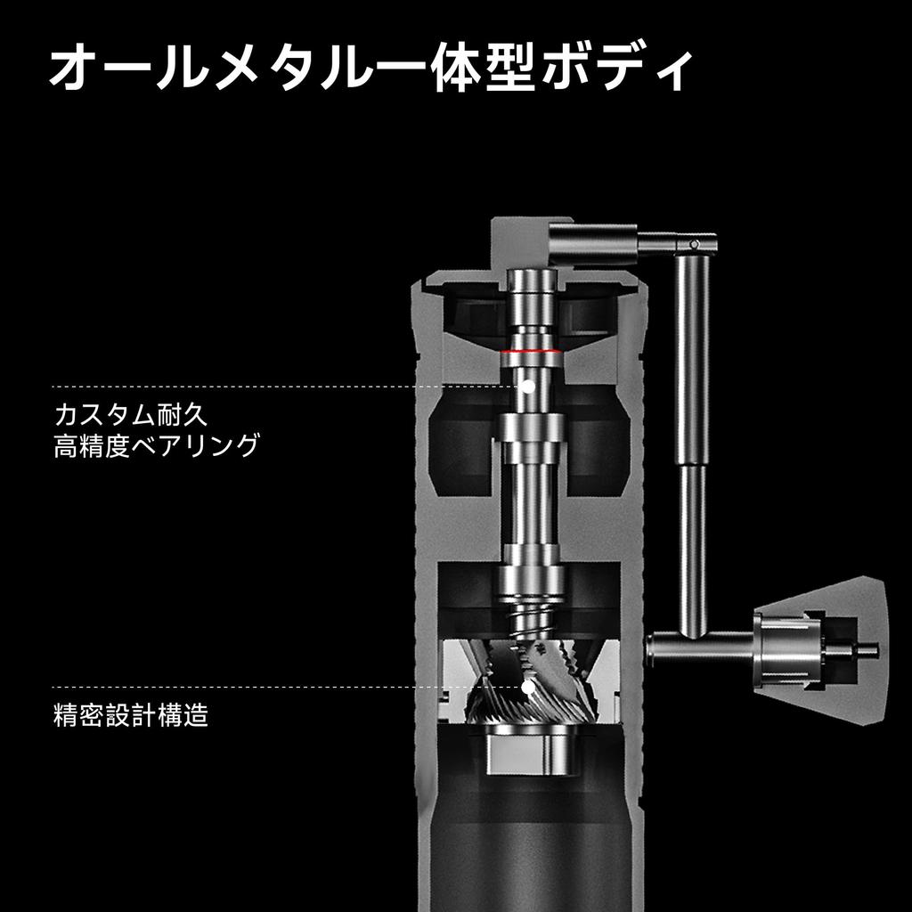 TIMEMORE Manual Coffee Mill S3 ESP Espresso External Dial Type Fine Adjustment All Metal Folding Grinder 0.015mm/Click