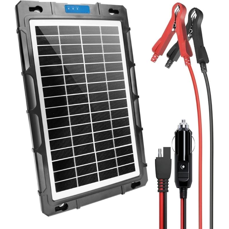 

8W Sun propelled Battery Energy Unit Featuring Automatic System For Automotive Marine And Agricultural Use 1