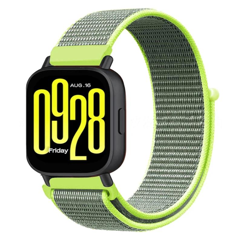 20mm 22mm Nylon Loop Strap for Redmi Watch 5 Active Breathable Replacement Wristband Redmi Wach 5 Lite Sports Bracelet Watchband