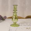 1PC Romantic Hydroponic Transparent Vase Glass Candle Holder Vintage Glass Candlestick Gift