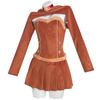 Christmas Reindeer Cosplay Costume With Fuzzy Material For Holiday Parties
