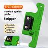 Cable Ribbon Stripper Fiber Optic Stripping 1.9~3mm Access Tool Kit Loose Buffer Tube Stripper