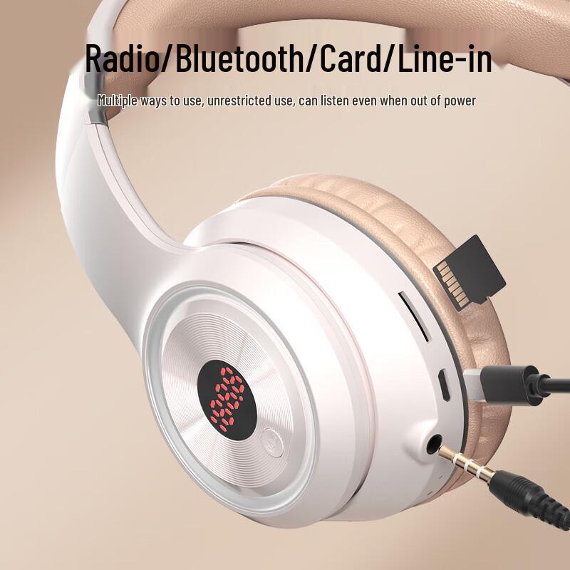 Bayi Pin Wireless FM Over-Ear Headset for English Exams