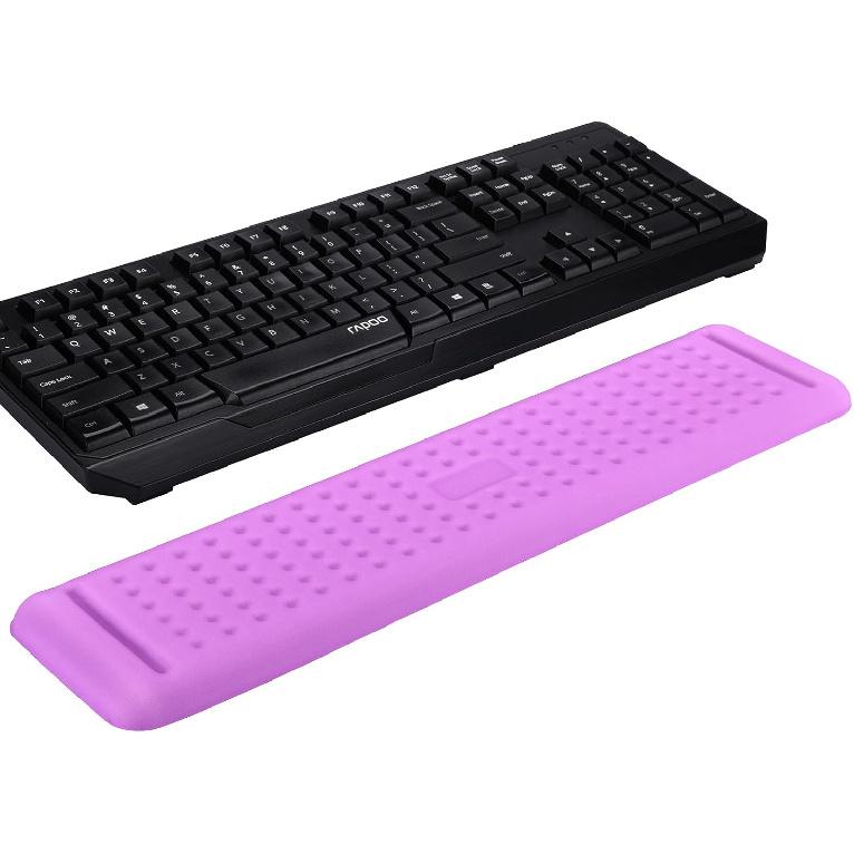 Aelfox Keyboard Wrist Rest for Laptop, Ergonomic Laptop Wrist Pad Wrist Support for Slim 87 Key Gaming Keyboard/Computer/Mac (14.17 x 2.32 x 0.7