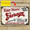 1pc Personalized Dutch Curacao Sign - Customizable 2D Flat Vintage Retro Aluminum 40×10cm Garage/Home Wall Decor Custom Text