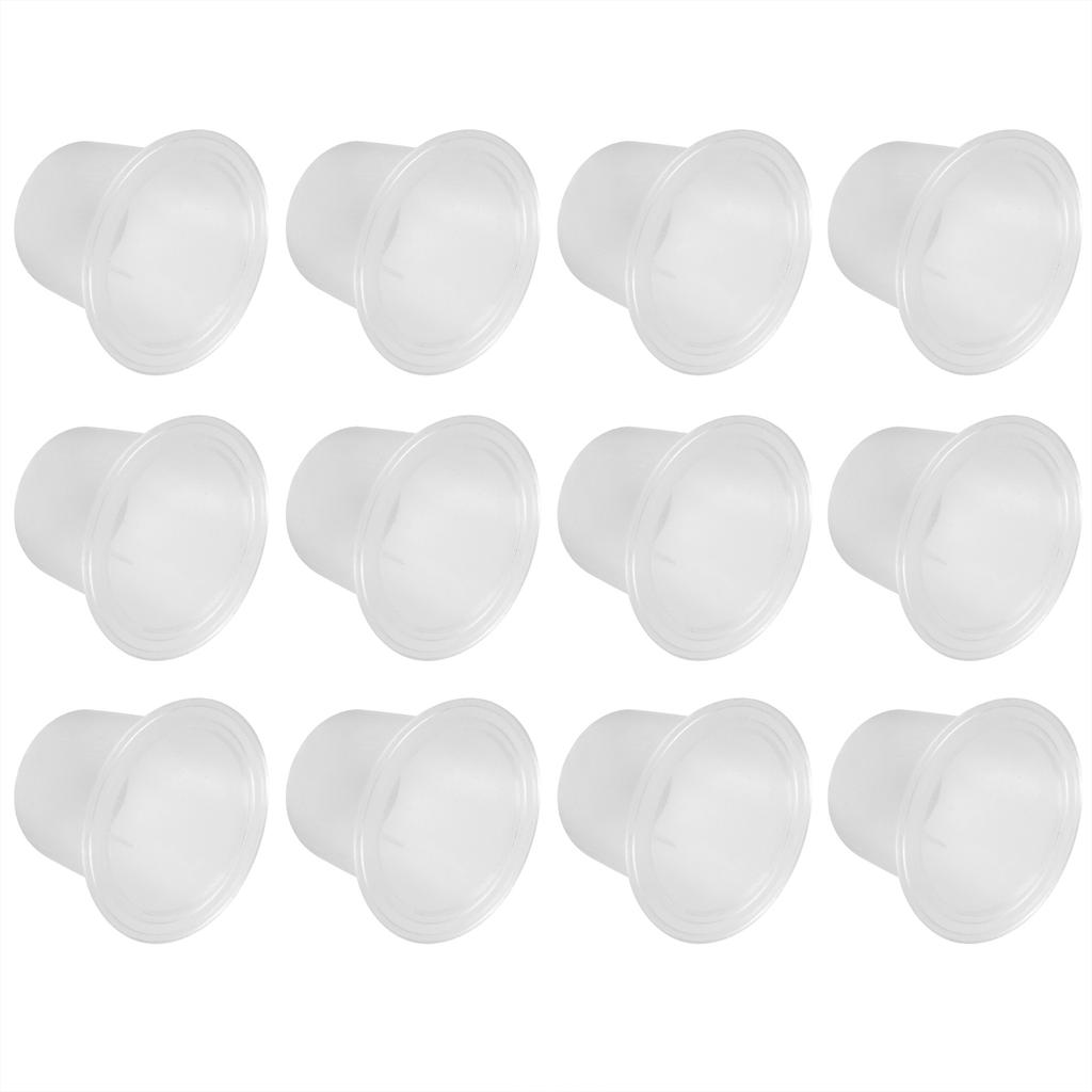 Fit for Nespresso Disposable Coffee Capsule Shell Coffee Powder Filter Cup Kit Kitchen Supplies(Transparent Color 30pcs