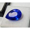 Stunning Sapphire Blue Natural Pear Cut 8-9 Ct Certified Loose Gemstone
