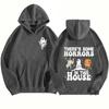 There's Some Horrors In This House Hoodies Mann Frau Halloween Kürbis Geist Sweatshirts Geschenk Tops