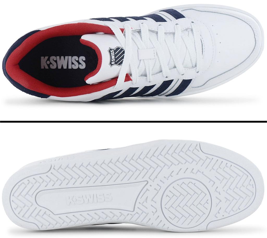 K-SWISS Court Palisades - Men's Sneakers Shoes White 06931-411-M ORIGINAL