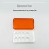 Dental Resin Light-Blocking Box with Lid & Material Palette