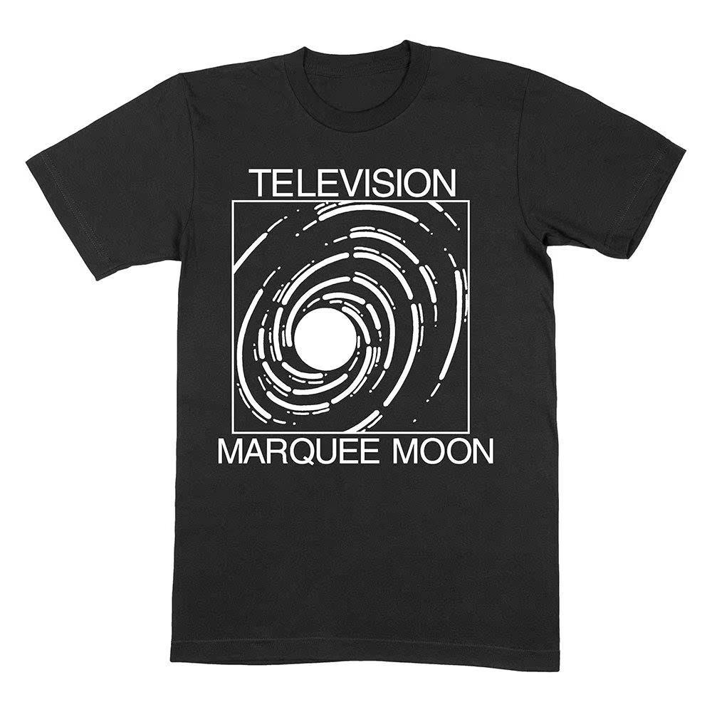 Телевидение - Marquee Moon Мужская футболка с принтом по периферии, летняя, люксовый бренд, хлопок, мужская и женская, с короткими рукавами L