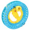 ABS Outdoor Kite Line String Winder Grip Wheel Flying Tools 20cm Wheel with 200M Line(20cm Yellow Wheel 200m Wire )