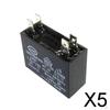 5x 450V 1.5UF 50/60Hz Air Conditioner Capacitor Electronic Equipment