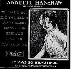 

Виниловая пластинка ANNETTE HANSHAW It Was So Beautiful HDL119 Halcyon Records 1989 Великобритания Джаз Б/у