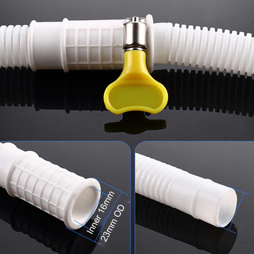 Laundry Room Washing Machine Inlet Lengthened Hose Air Conditioning Drain Pipe Kitchen Bathroom Extension Tube 3 Meters