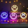 Neon LED Smiley Face Light Bar for Room Decoration