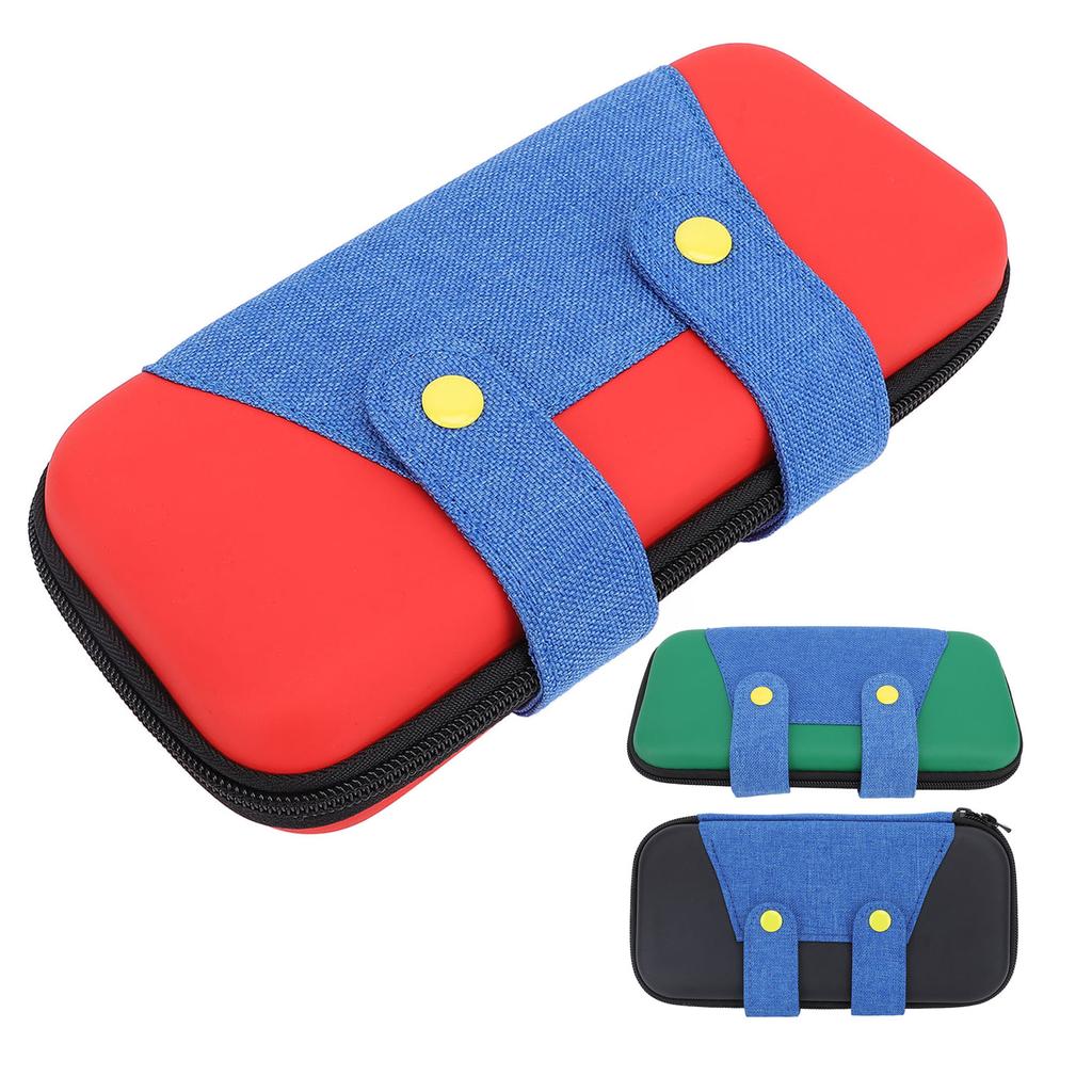 Hard Game Console Case Individual Mesh Pocket Anti Scratch Double Zipper Water Resistant Game Consol