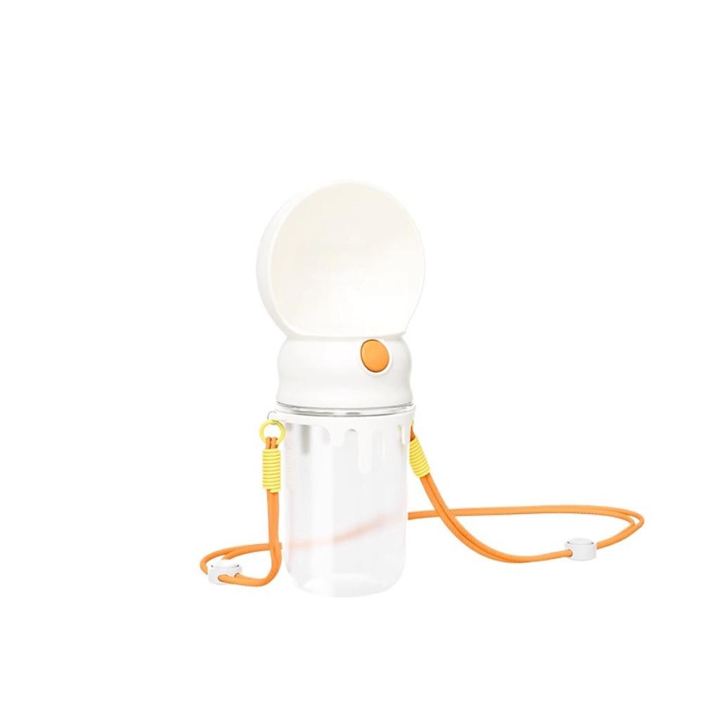 

Портативная уличная бутылка для воды для питомцев, герметичная, диспенсер для воды для собак, дорожная чашка для питомцев, путешествия белый