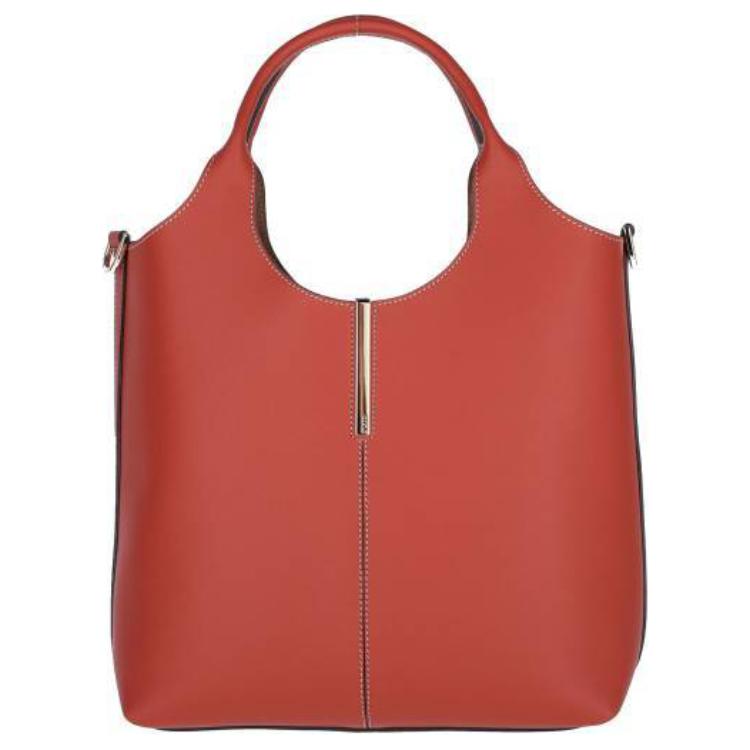 Tods Logo Small Calfskin Shoulder Crossbody Handbag Women Handbags Red XBWEBRF0200UBL-2L82