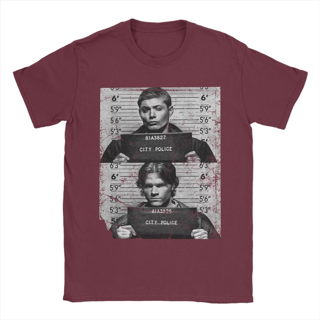 Supernatural JOIN THE HUNT SPN Sam  Dean Wanted T Shirt Unisex Pure Cotton Vintage TShirt O Neck Tees Clothing Birthday Present