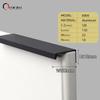 Oukali Simple 800mm Aluminum Profile Hidden Handle Embedded Kitchen Wardrobe Profile Drawer Cabinet Furniture 128Mm Gold Handles
