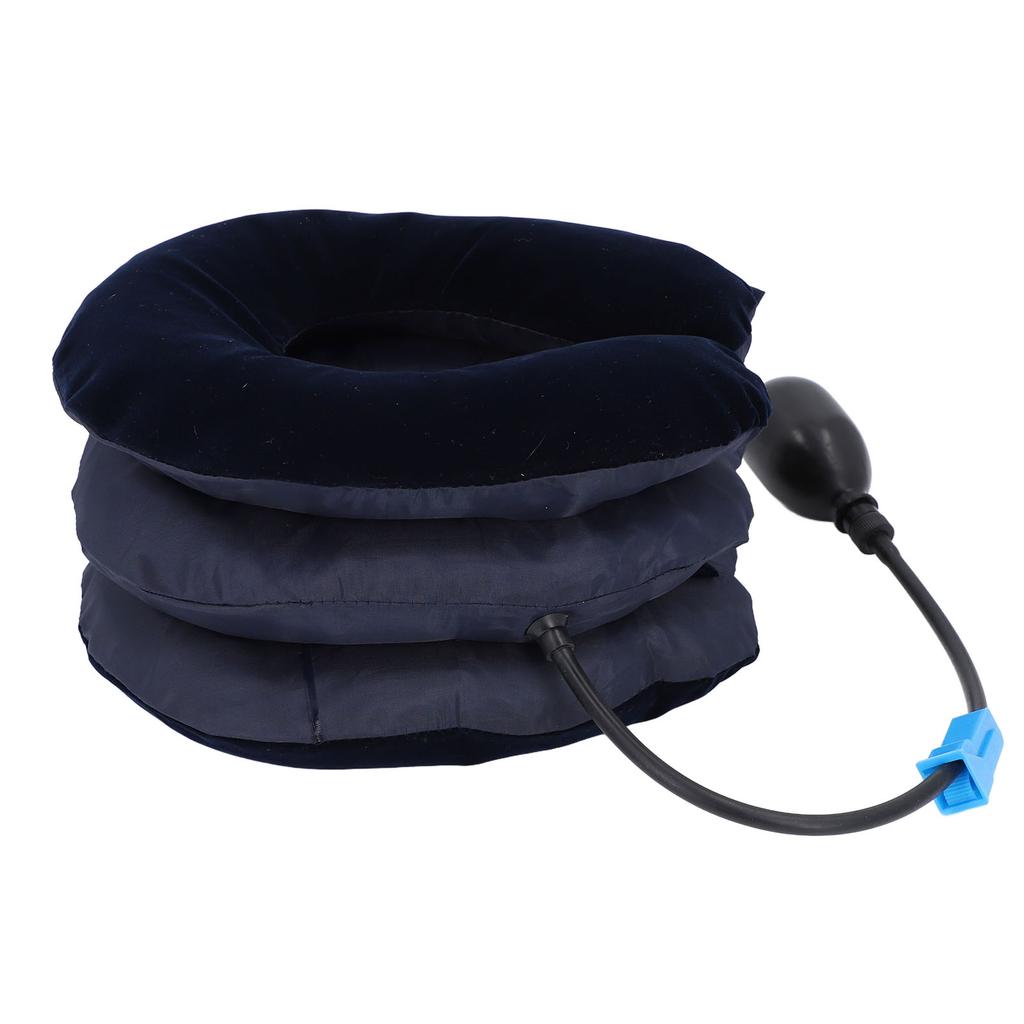 Neck Support Brace Stretcher Neck Decompression Inflatable Cervical Traction Cushion Device for Working Home