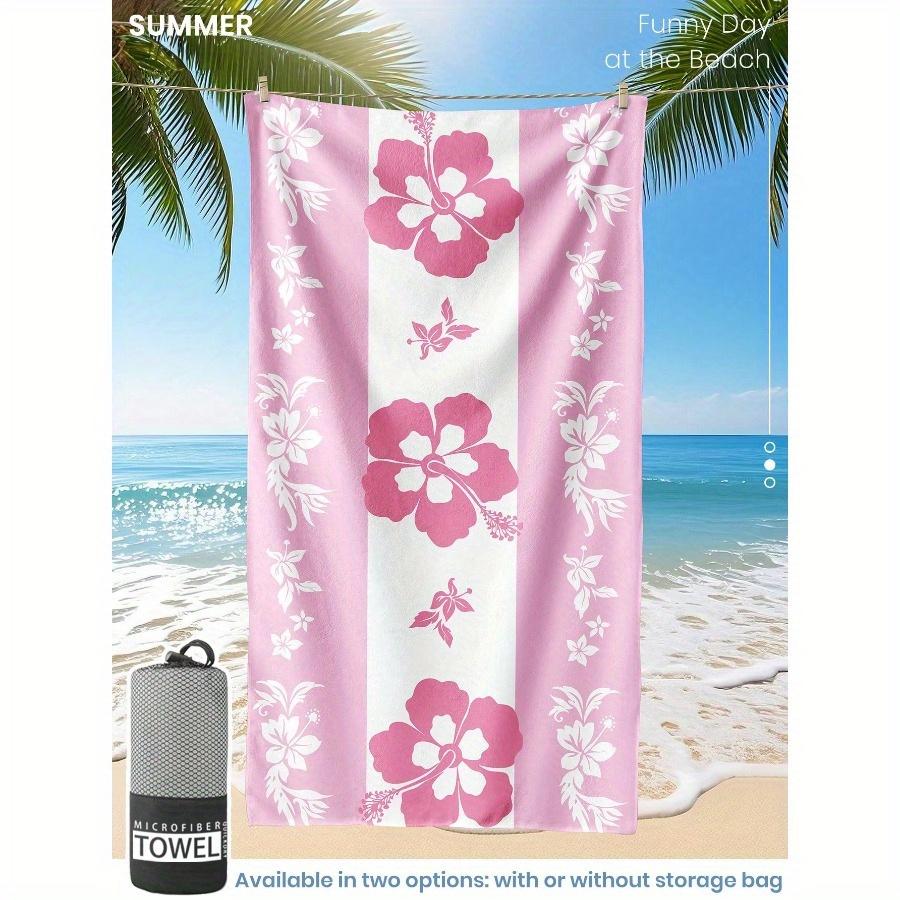 

Пляжное полотенце с принтом, Розовые цветущие вишни, Полотенце для плавания, Банное полотенце, Модное пляжное полотенце, Рекомендуемый размер 150 см и выше 70*150 разноцветный