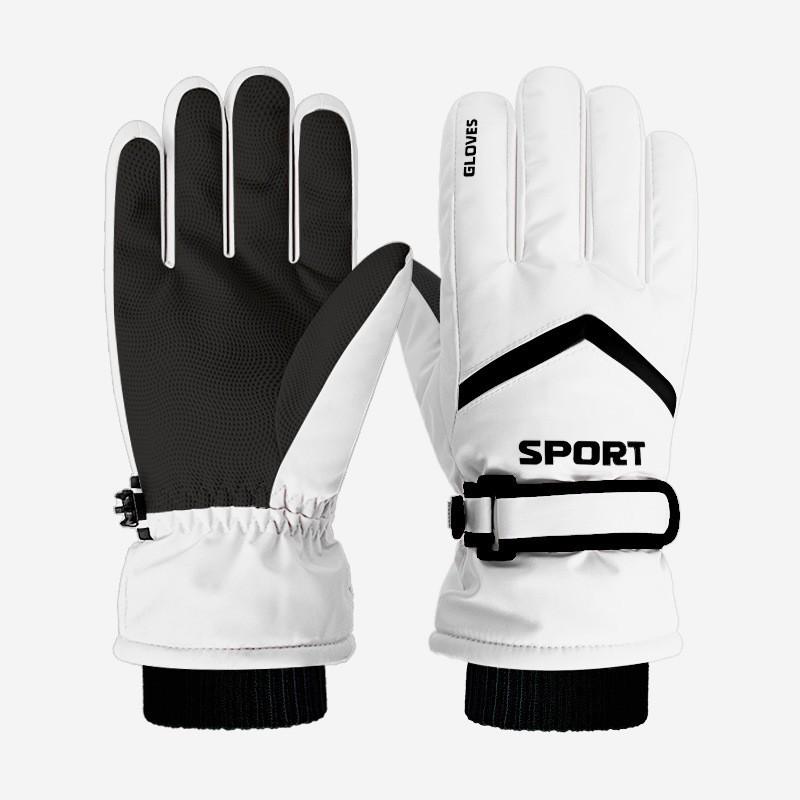 Gants d'hiver en polaire chaude: Gants de ski et de cyclisme à écran tactile pour hommes et femmes