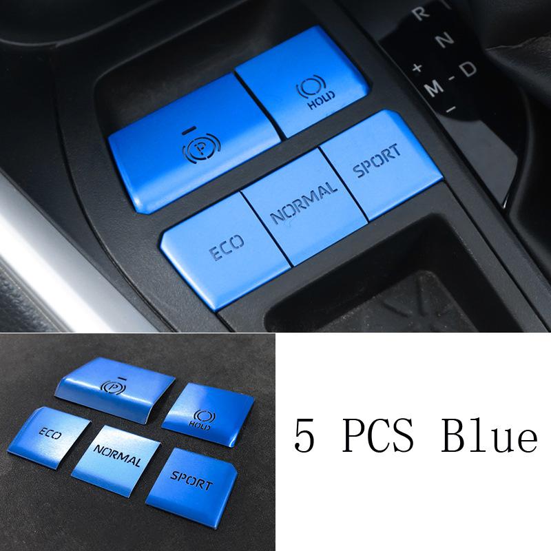 Klimaanlage Elektronische Handbremse Multimedia-Taste Pailletten Abdeckung Trim Aufkleber Für RAV4 RAV 4 Innenraum