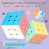 Singertop Magic Cube, Macaron, 3D Puzzle, 3x3 Competition Cube, Twist Puzzle, Stickerless Infinity Cube, Fidget Cube, Stress Relief, Brain Training,