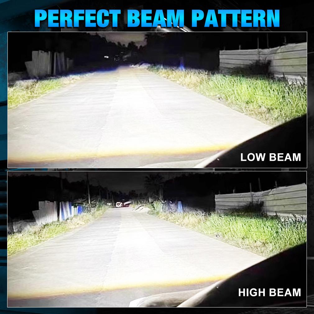 2 Stuks 30000LM H7 LED Koplamp Lampen 100W Mini Draadloze CSP Auto Koplamp Met Ventilator Auto Diode Lampen H7 Turbo Led Auto Verlichting Canbus 12V 6000K