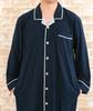 Eye Sleeper Long Open Made of Soft Cotton Smooth Knit Size 30031 K's Men's Pajamas, Sleeve, Front, Spring/Autumn, 100% Fabric, (LL Navy)