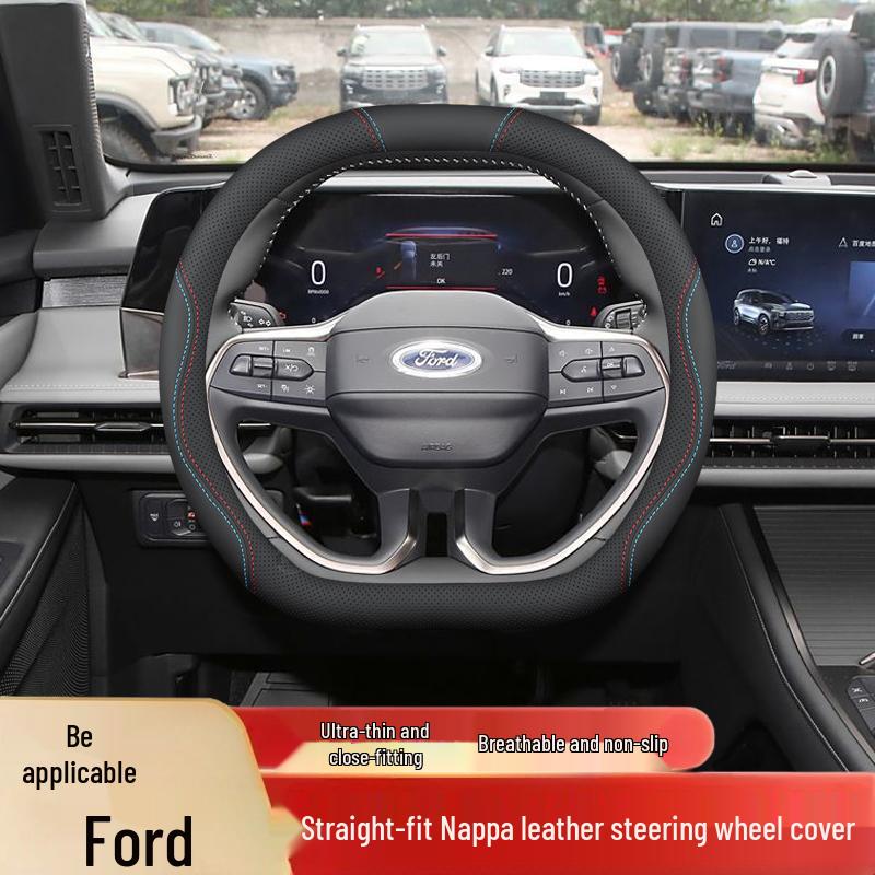 2025 Ford Edge L Lenkradabdeckung: Rutschfeste, geruchlose Innenraum-Aufwertung ohne Nähen