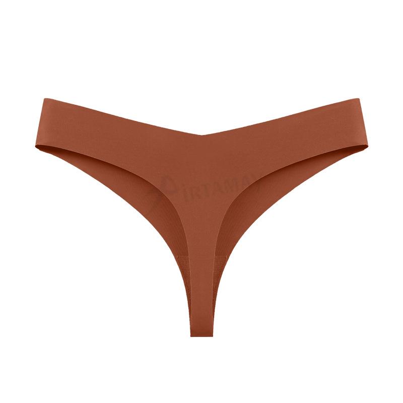 Cross-Border European & American Seamless Yoga Thong: Breathable, Sexy, Plus Size Women's Sports Panties