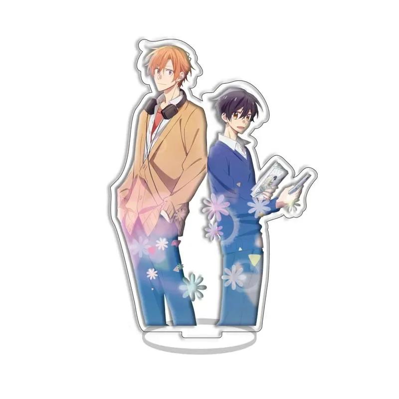 Anime Sasaki and Miyano Acrylic Stand Model Figure Cosplay Standing Plate Desktop Display Toy Fans Collection Gift