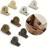 5 Pairs Bag Snap Accessories Magnetic Buckle Bag Snap Hidden Button Seam Free Button Snap