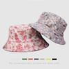 Double-Sided Floral Print Hip-Hop Bucket Hat