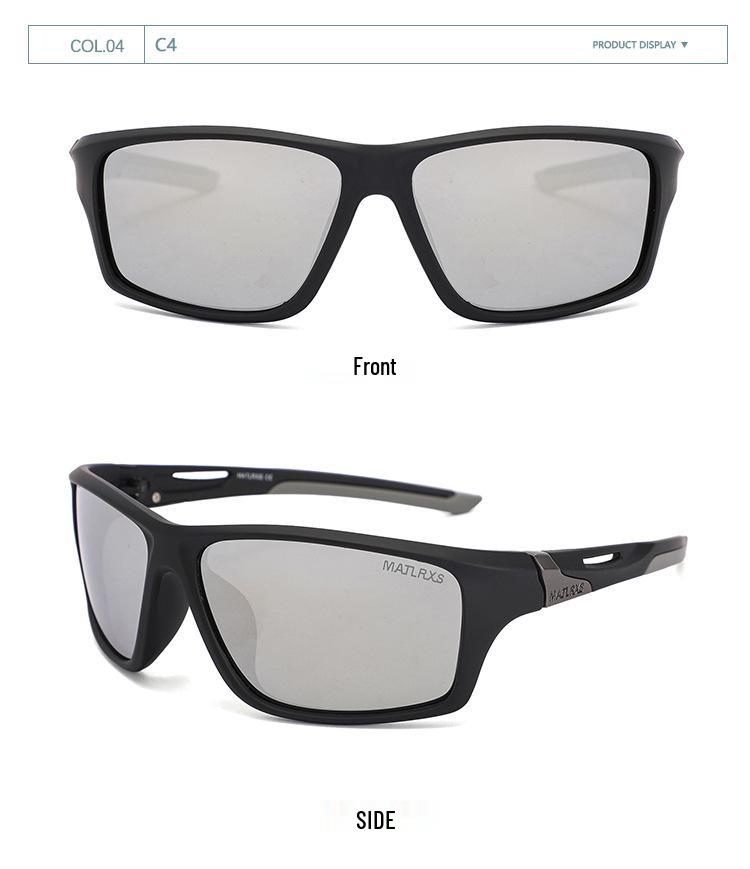 Men's Polarized UV Protection Sunglasses for Outdoor Fishing & Driving - Fashion Trend P9502