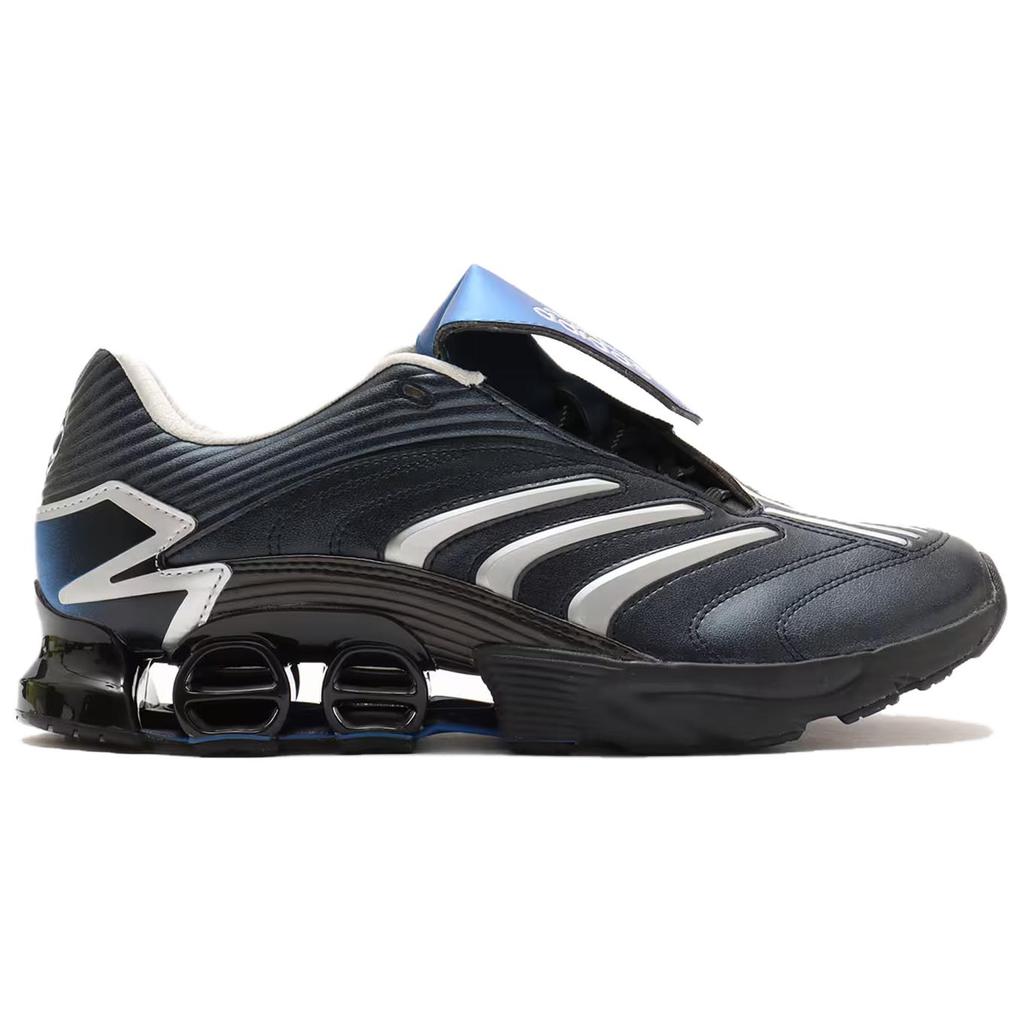 Adidas Atmos X Predator Megaride Blue Spirit Unisex Sneakers Black Silver-Metallic Core-Black JQ2579