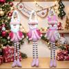 Christmas Doll Ornament Christmas Door Hanging Decoration For Front Door Mantels Christmas Tree Wall And Curtain Display