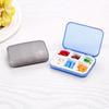 Fashionable Portable Medicine Box - 4 or 6 Grid Mini Outdoor Pill Organizer