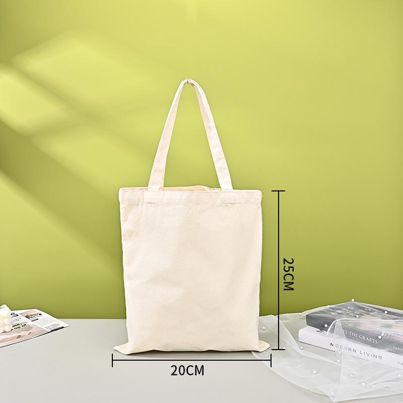 Custom Logo Eco-Friendly Canvas Tote Bag for Business Advertising