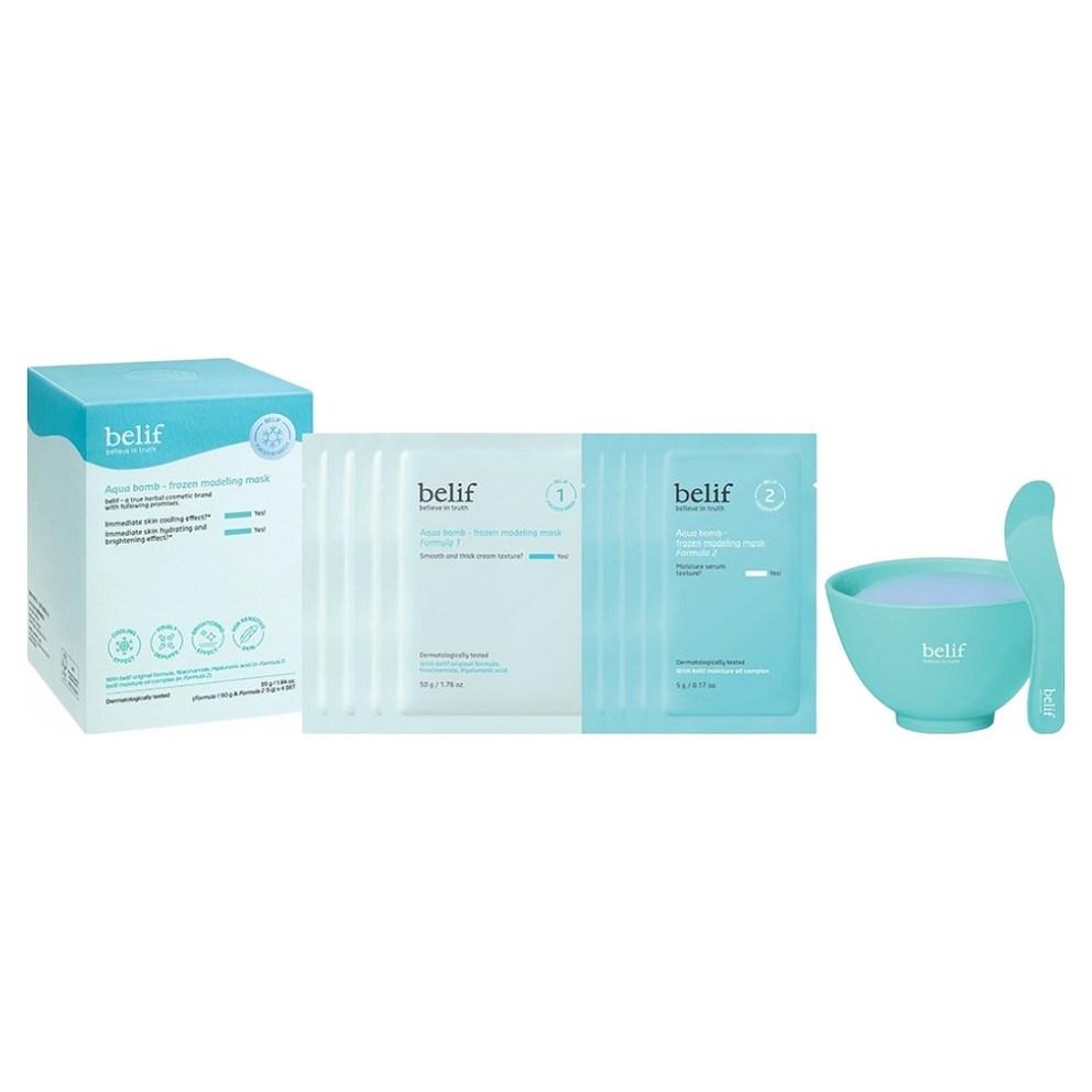 [Belif] Aqua Bomb Frozen Modeling Mask Set