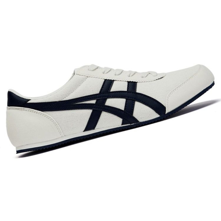 ONITSUKA TIGER Track Trainer Retro Comfortable Fabric Synthetic Leather Cushioning Non-Slip Wear-Resistant Low-Top Casual Running Shoes 1183B476-101
