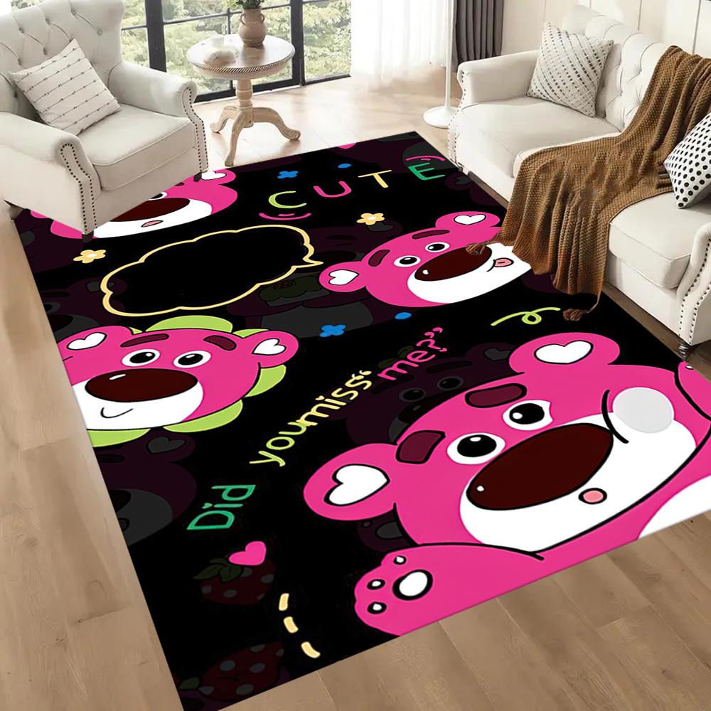 Teddy Bears Seamless Pattern Square rugs are a great choice for living rooms, bedrooms, home décor, and as gifts.