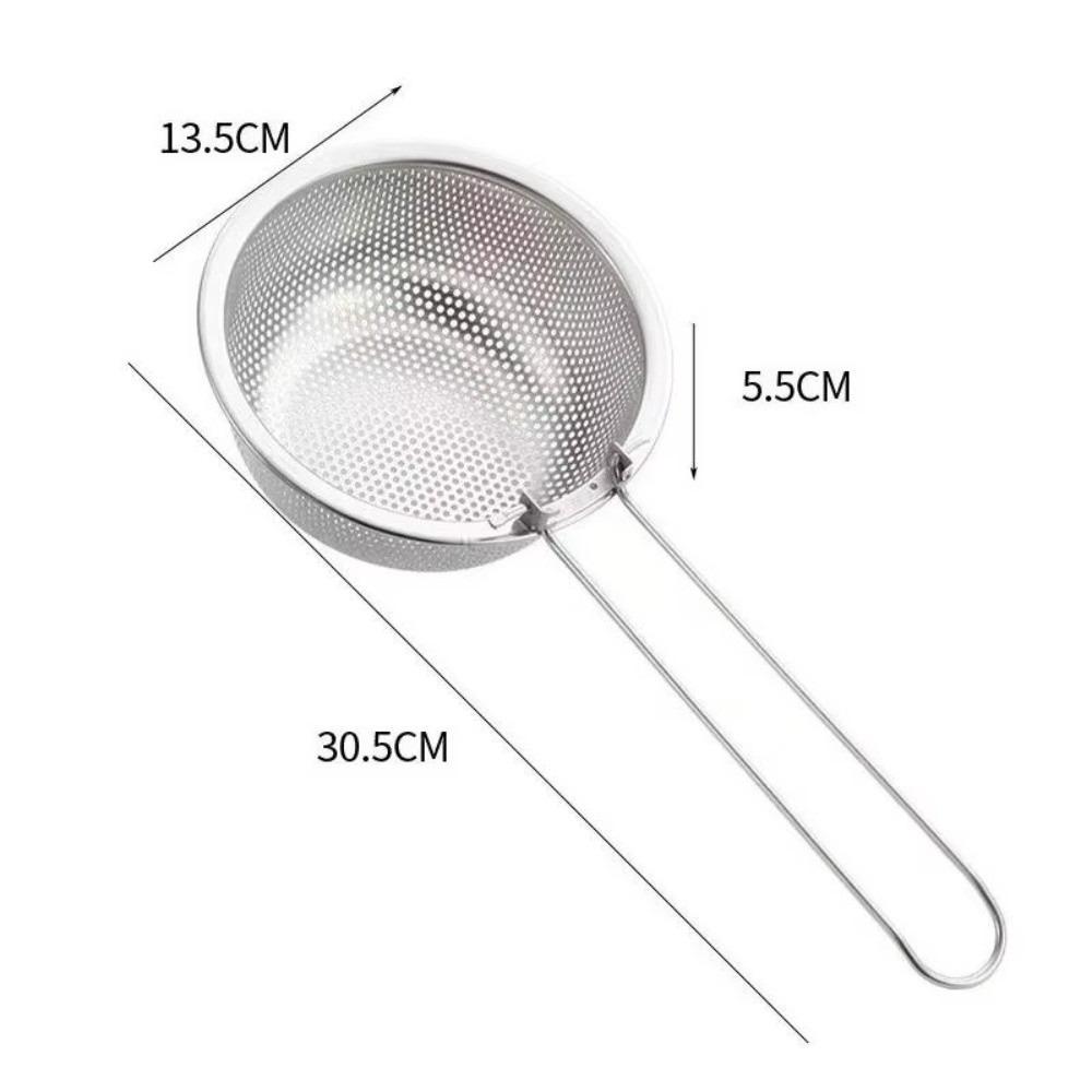 Ustensiles de Cuisine Cuillère Passoire en Maille Réutilisable Panier Filtre à Frire Panier pour Cuisson des Pâtes Outil de Cuisine