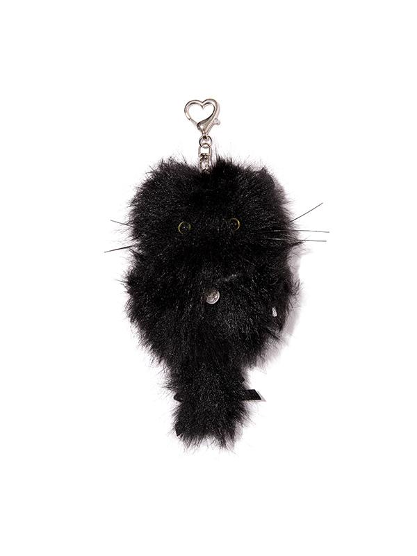 KIRSH City Cat Keyring [Black]
