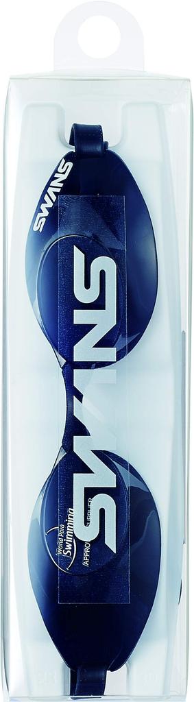 SWANS Made in Japan Swimming for Competitive for Visually Impaired WPS BK BGSR10 (Swans) Goggles, Black, Swimming, Classes, Certified,